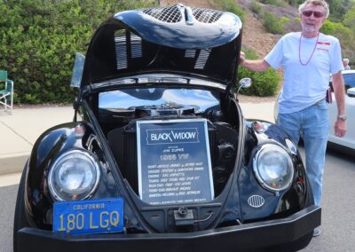 Cars and Coffee. Black Widow in Seaview